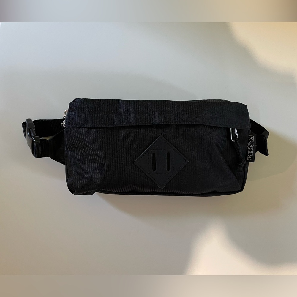 Black Jansport Fanny pack